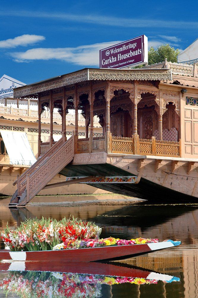 Welcomheritage Gurkha Houseboats Srīnagar Екстериор снимка